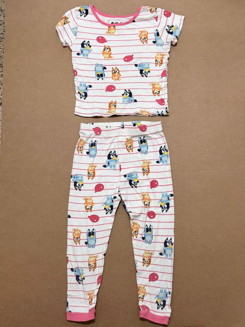 Bluey Girls 2 Piece Pajama Set